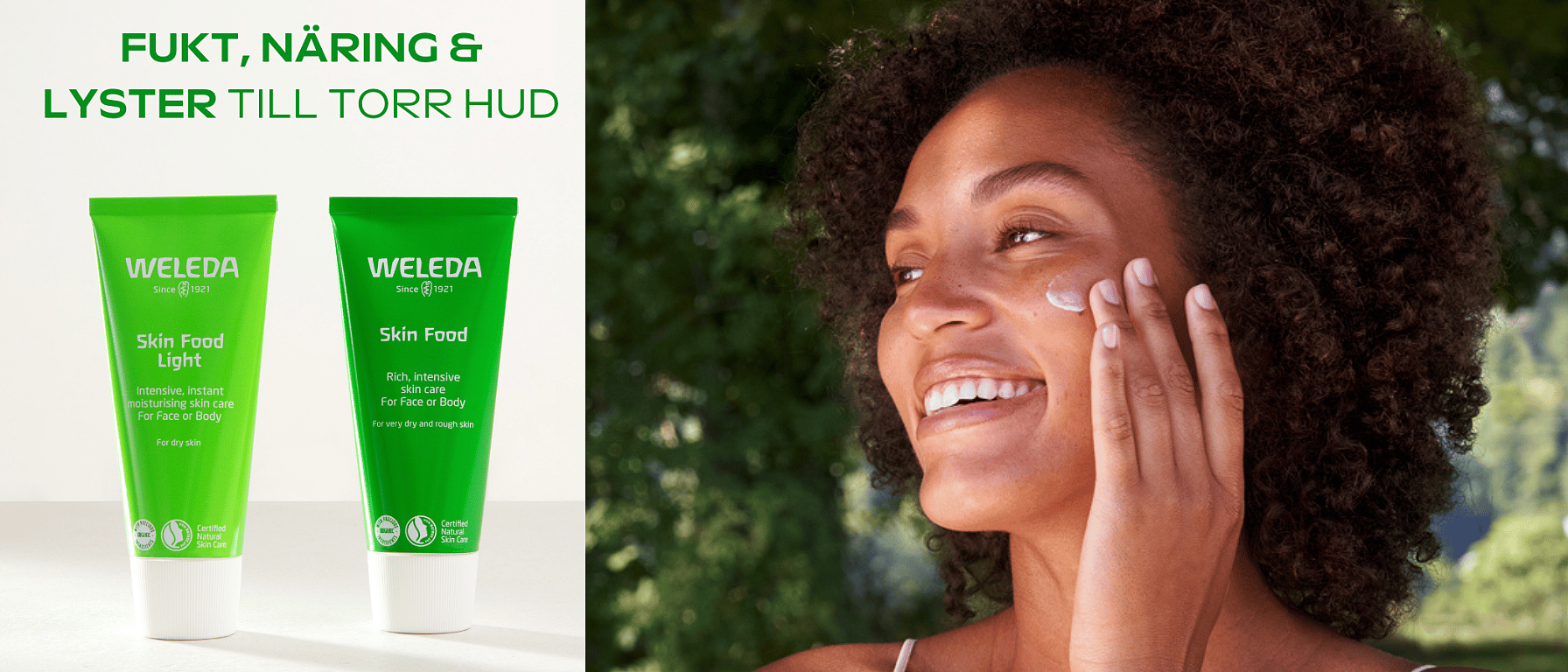 Skin Food produkter i naturen