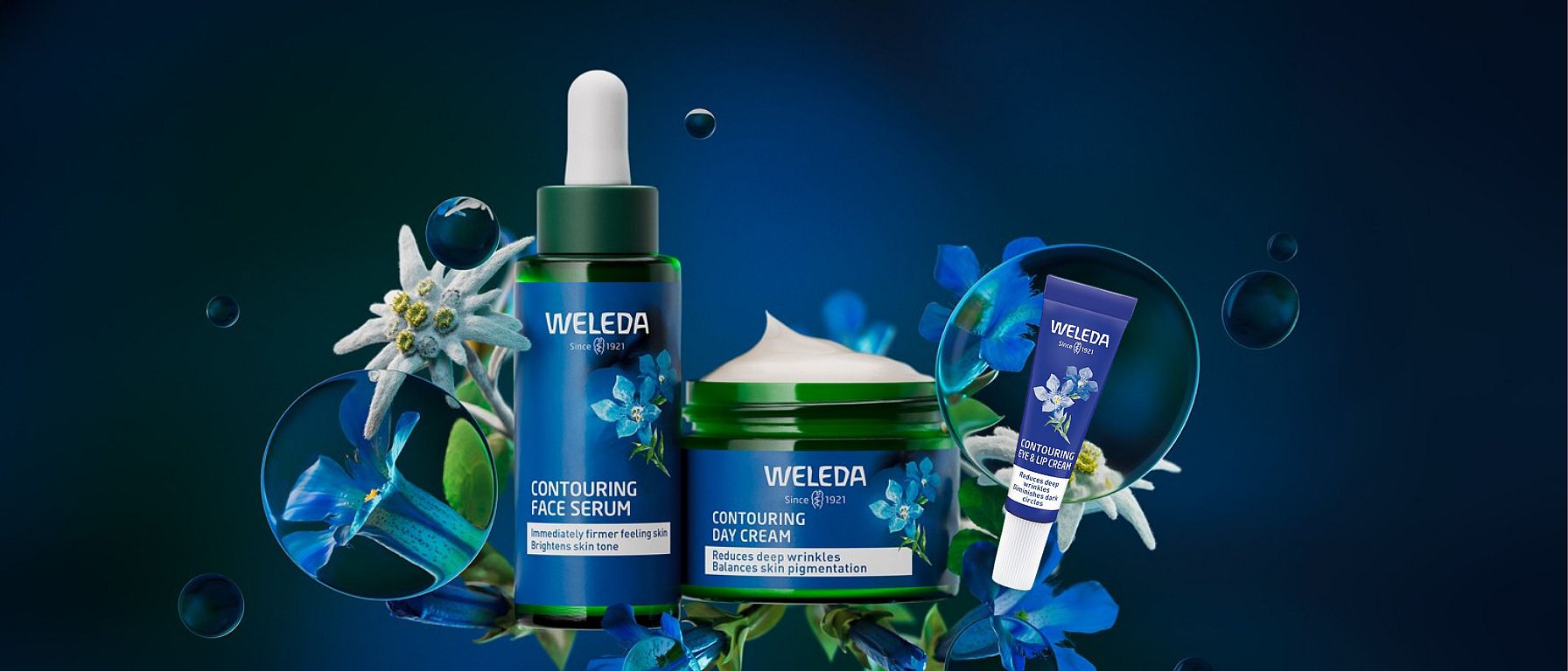 Weleda contouring face care serie
