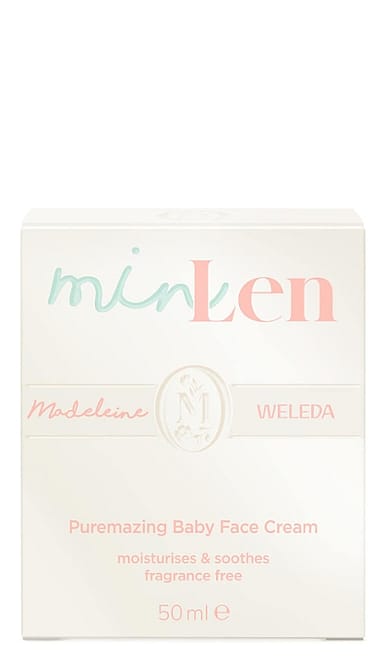minLen Puremazing Baby Face Cream by Madeleine x Weleda