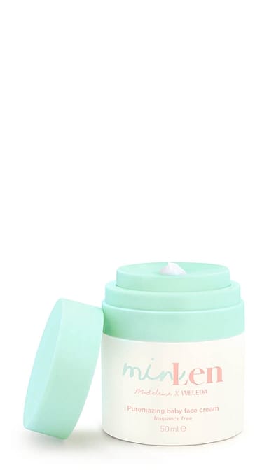 minLen Puremazing Baby Face Cream by Madeleine x Weleda