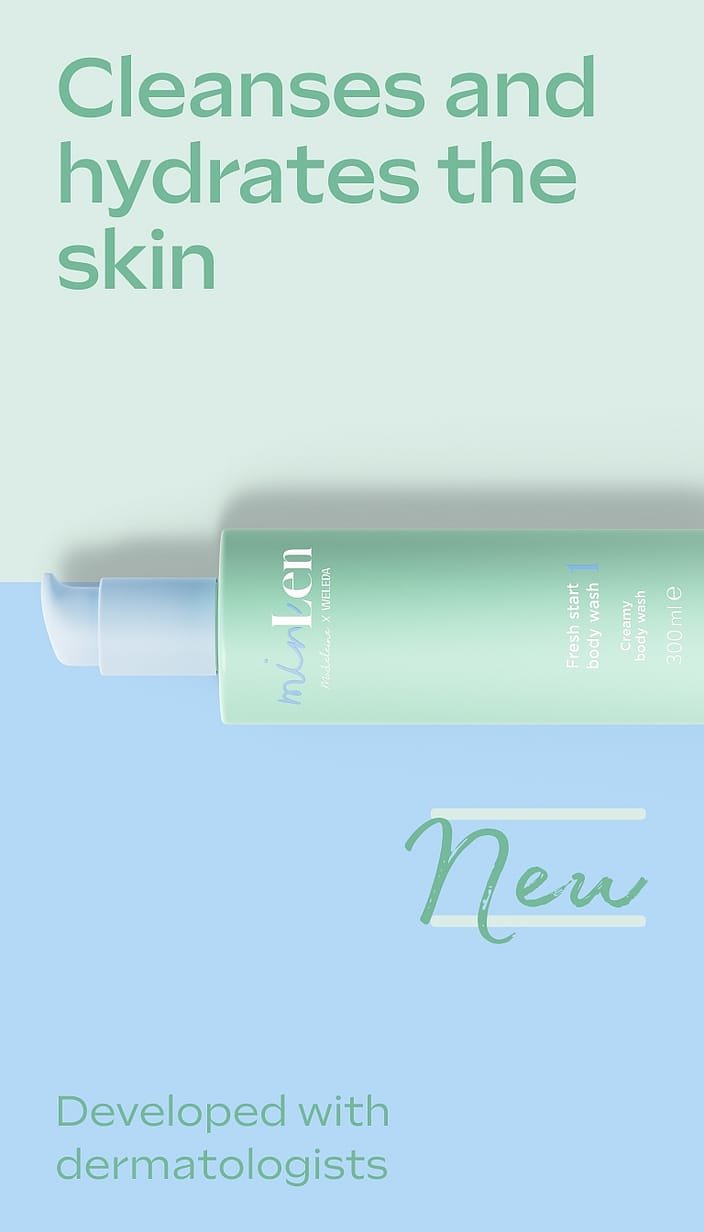 minLen Fresh Start Body Wash by Madeleine x Weleda