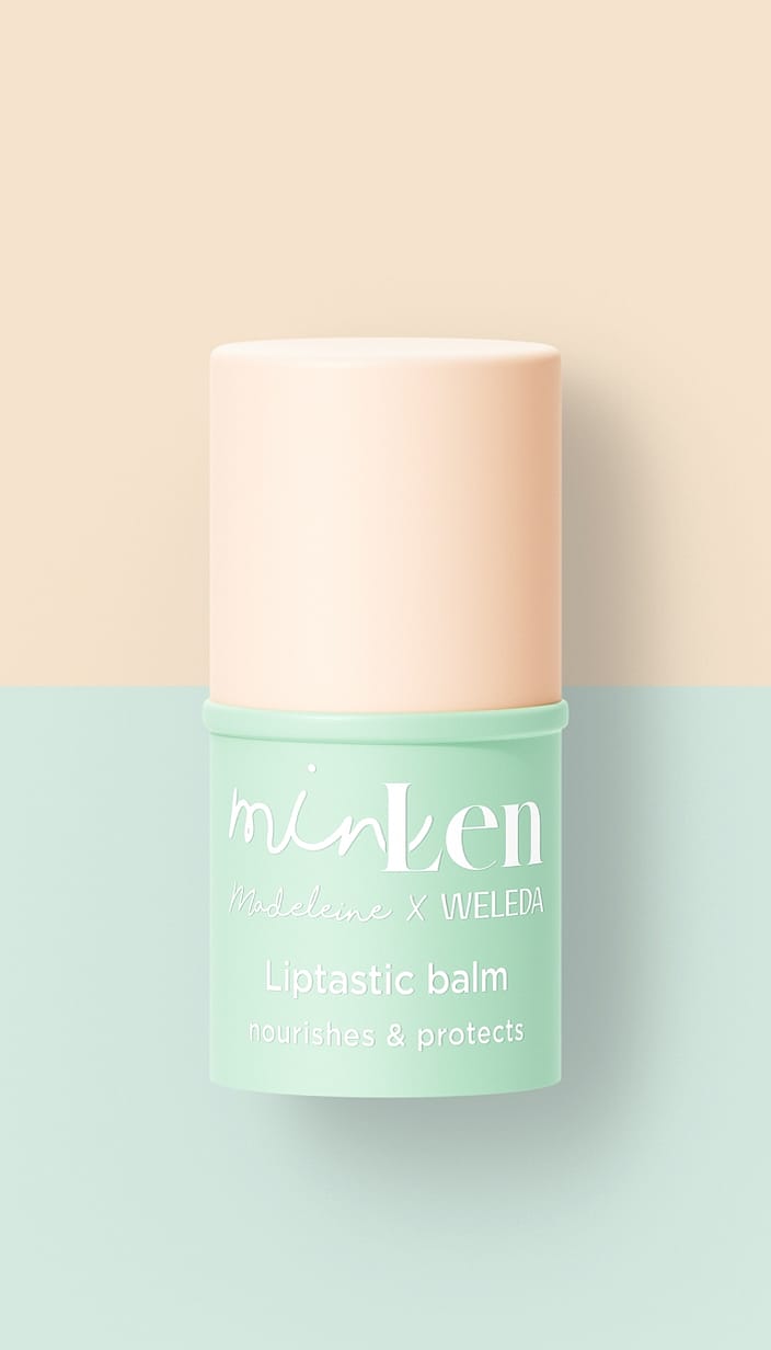 minLen Liptastic Balm by Madeleine x Weleda