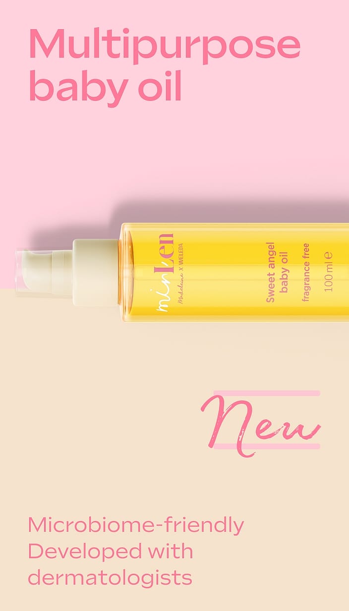 minLen Sweet Angel Baby Oil by Madeleine x Weleda