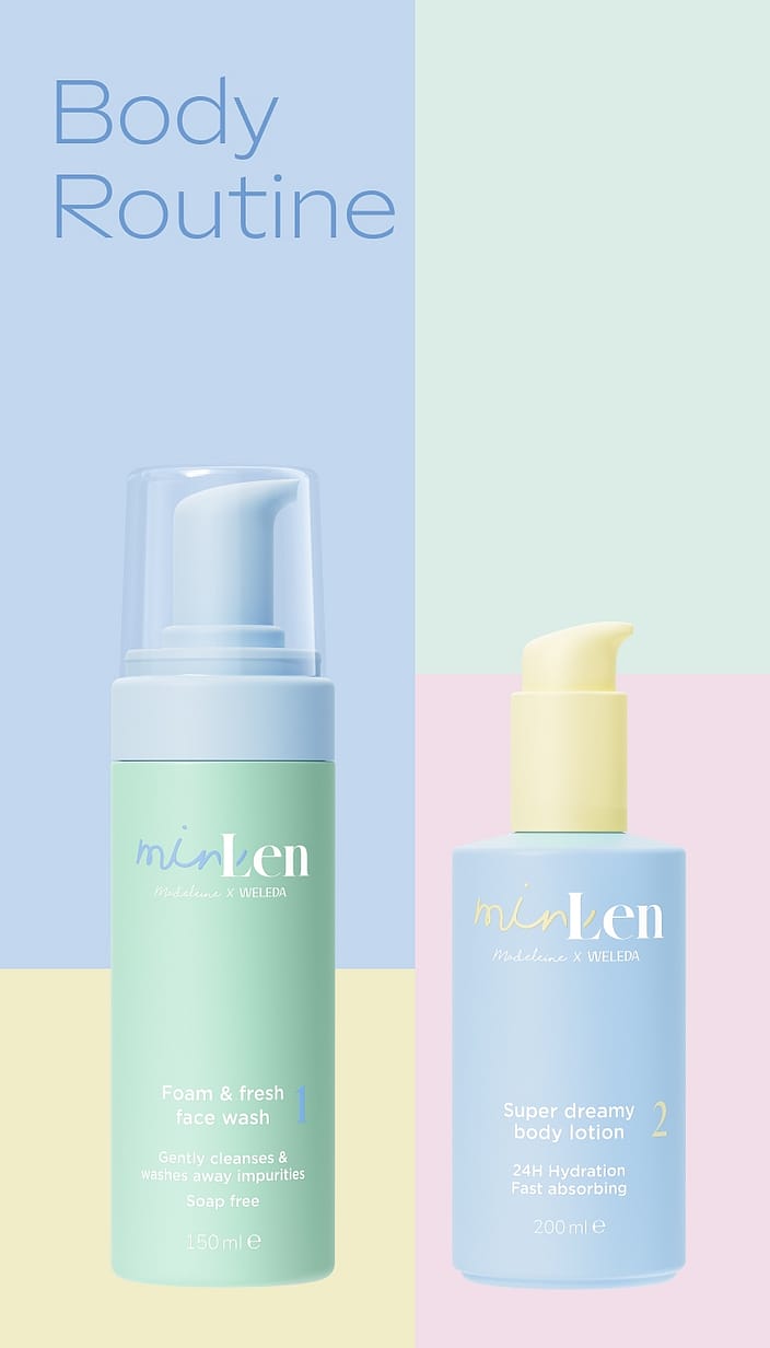 minLen Foam & Fresh Face Wash av Madeleine x Weleda