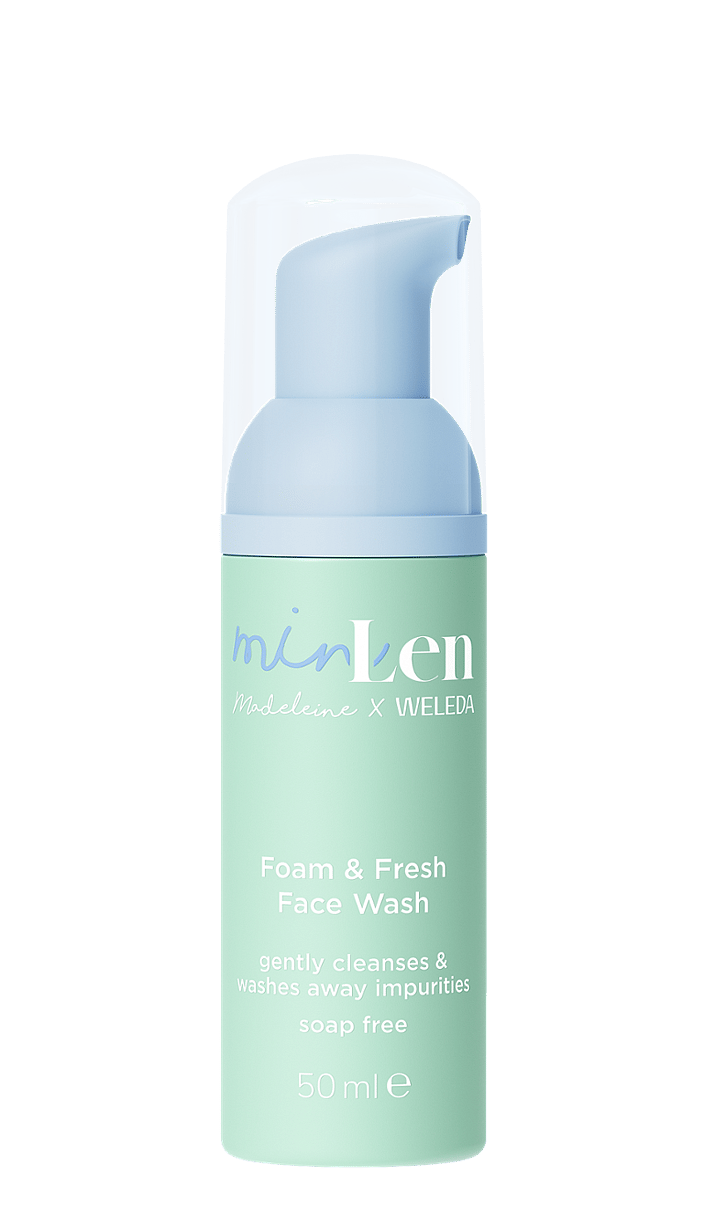 minLen Foam & Fresh Face Wash av Madeleine x Weleda Mini 50ml