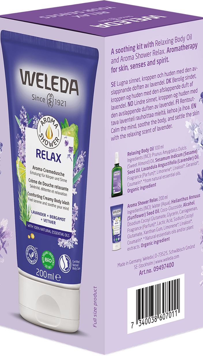Relax your senses - Presentbox