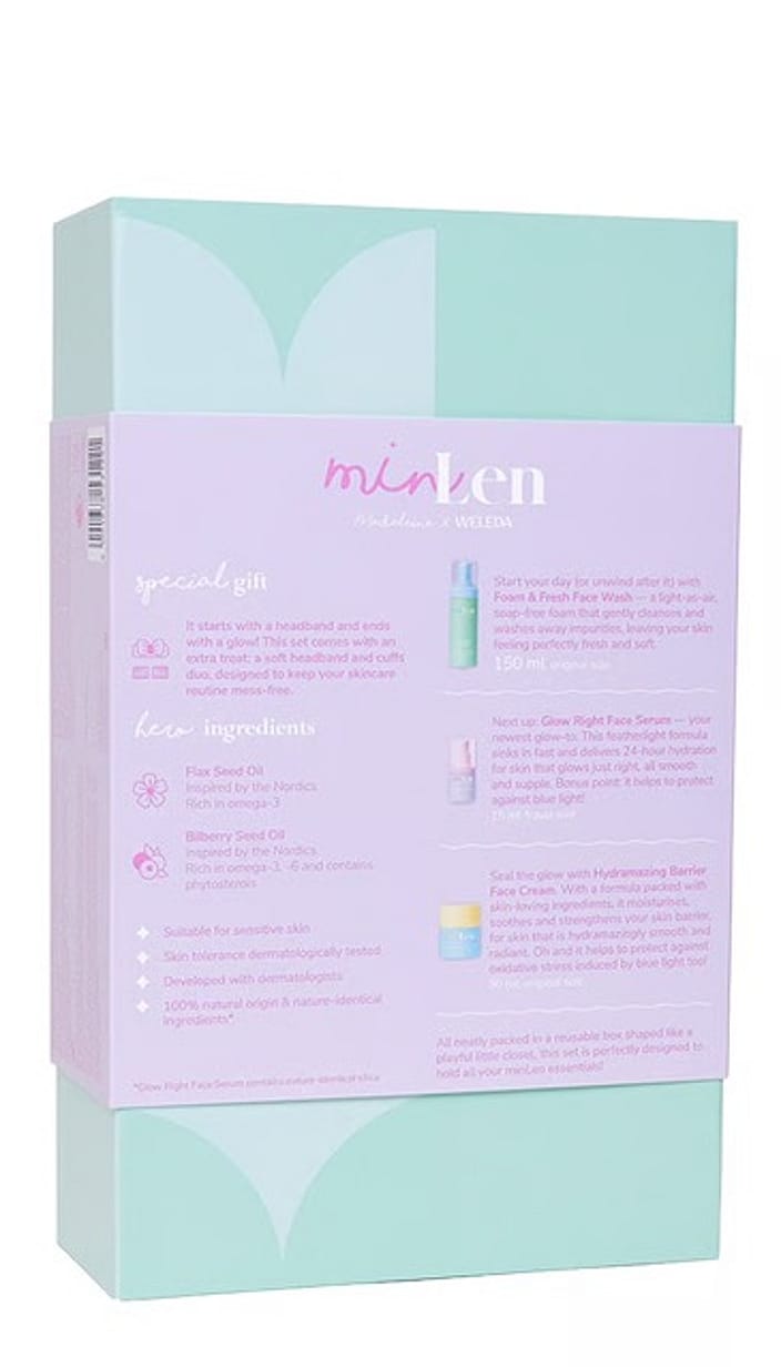 minLen From Head to Glow Set