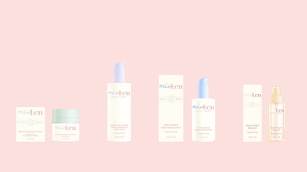 the new skincare range for babys